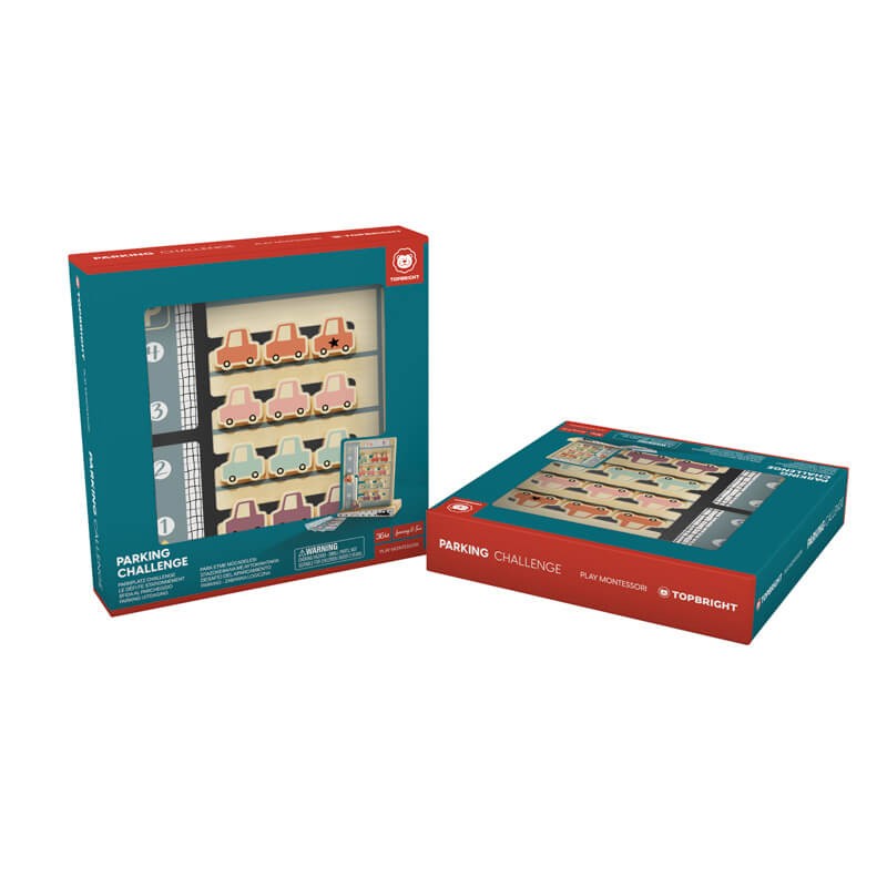 Układanka logiczna dla dzieci Parking, 3+ / TOPBRIGHT