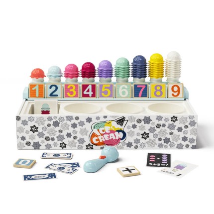 Zabawka matematyczna Lodziarnia, 2+ / TOPBRIGHT