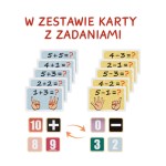 Drewniana zabawka edukacyjna Nauka liczenia na palcach, 3+ / TOPBRIGHT