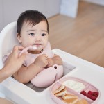 Talerzyk z przyssawką 2 w 1, różowy / b.box