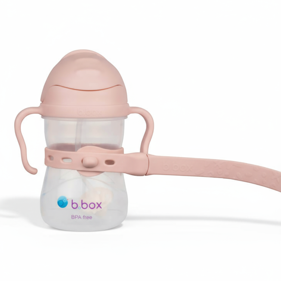 Smycz do bidonu, różowa / b.box
