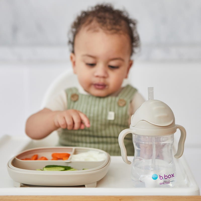 Bidon ze słomką 240 ml, LATTE / b.box