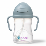 Bidon ze słomką 240 ml, BŁĘKITNY / b.box