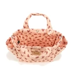 Organizer do wózka ortalion pikowany HEARTBEAT PINK / La Millou