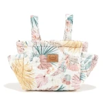 Organizer do wózka ortalion pikowany BOHO PALMS LIGHT / La Millou