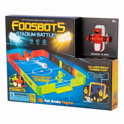 Piłkarzyki Foosbots. Boisko do gry. / Fat Brain Toys