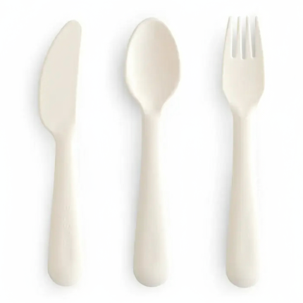 Zestaw sztućców - Ivory / Mushie