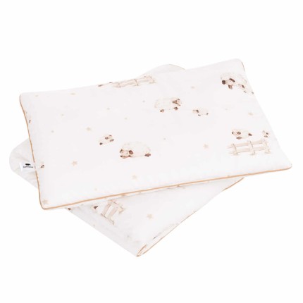 Pościel z wypełnieniem "M" Owieczki / Samiboo