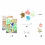 Zestaw do tworzenia bransoletek przyjaźni SYRENKA / Djeco