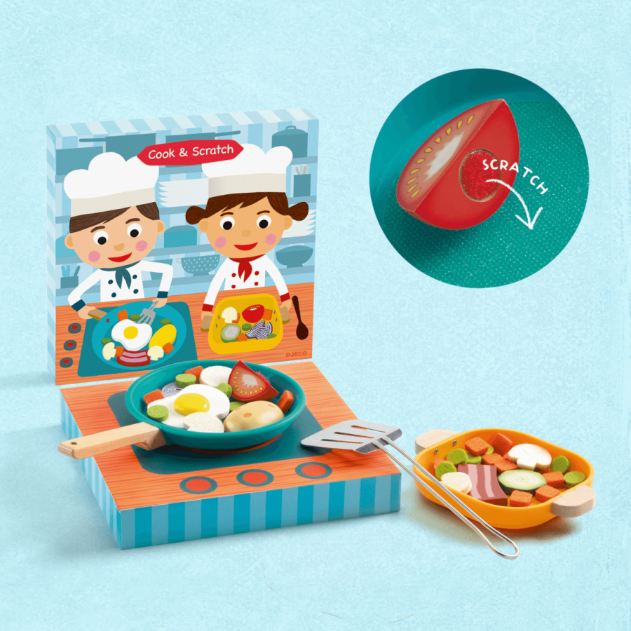 Odgrywanie ról WARZYWA NA PATELNIĘ / Djeco