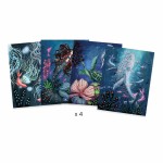 Zestaw artystyczny malowanie 3D - Głębia Oceanu / Djeco