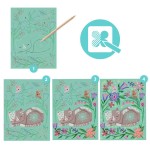 Wydrapywanka SPOTKANIA ZWIERZĄTEK/ Djeco