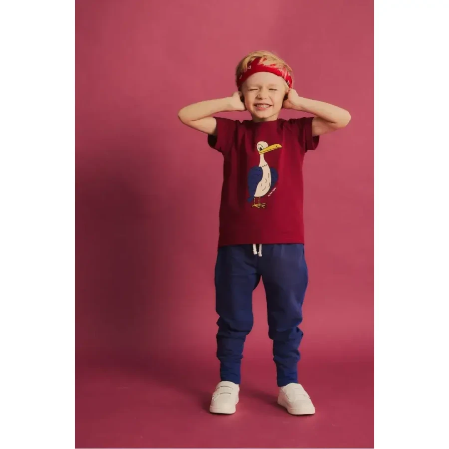 Spodnie zwężane - Navy Basic / Dear Sophie