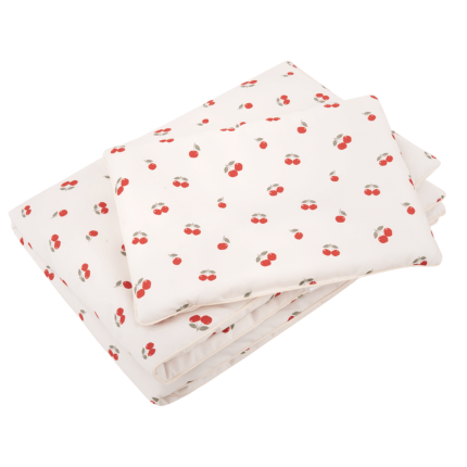 Pościel z wypełnieniem "M" Wisienki / Samiboo