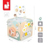 Wielofunkcyjna kostka edukacyjna z pętlą duża Sweet Cocoon / Janod