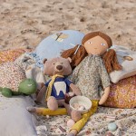 Duża lalka Lilo 87cm - Yellow / Bloomingville Mini