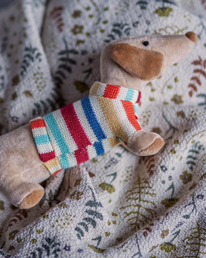 Piesek w torebce Hilena - Nature / Bloomingville Mini