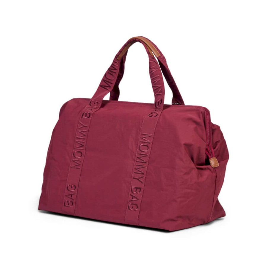 Torba Mommy bag Signature Urban Burgundy / Childhome