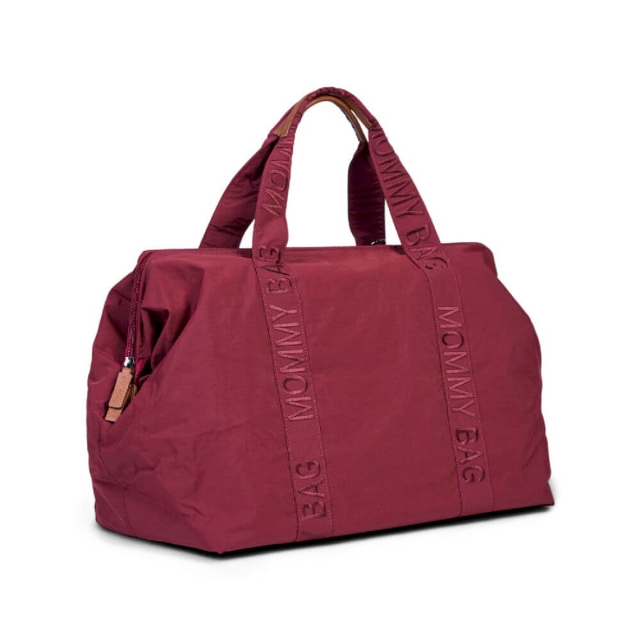 Torba Mommy bag Signature Urban Burgundy / Childhome