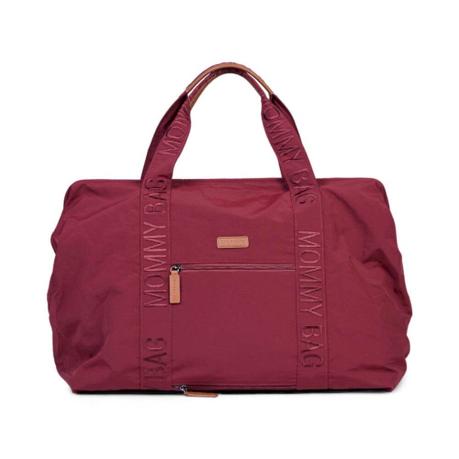 Torba Mommy bag Signature Urban Burgundy / Childhome