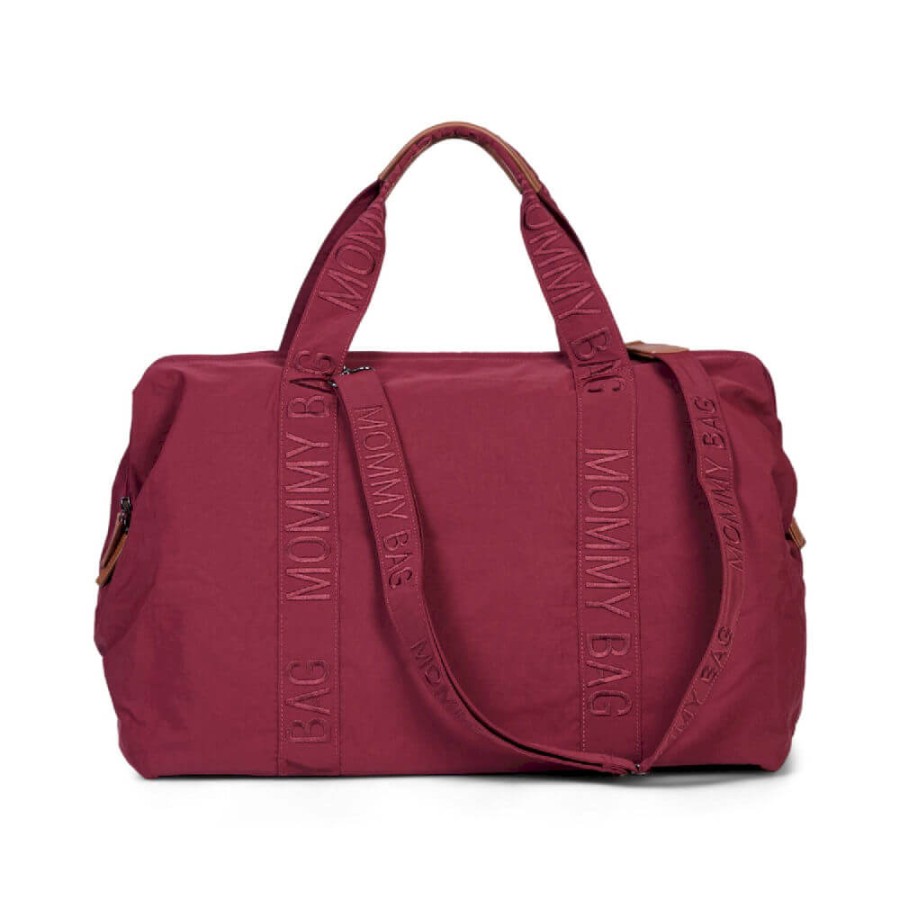 Torba Mommy bag Signature Urban Burgundy / Childhome