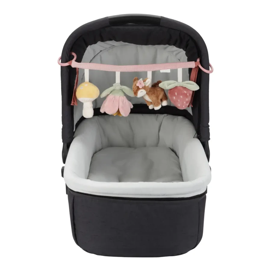 Zawieszka interaktywna do wózka / fotelika Fairy Garden / Little Dutch