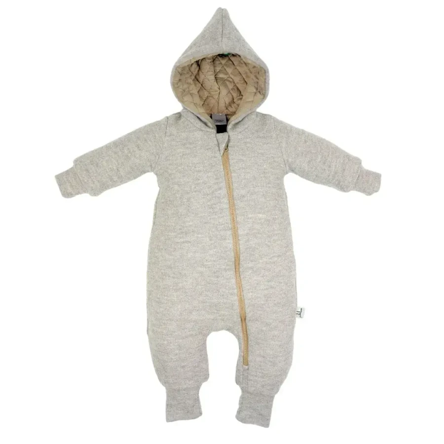 Kombinezon z wełny merino - SAND / Patulove