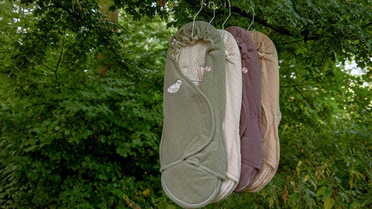 Polarowy zimowy śpiworek do wózka, wrzosowy Fleece Mauve / Lodger