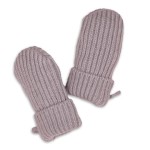 Rękawiczki dziecięce z wełny merino 100% - Rose / Lodger