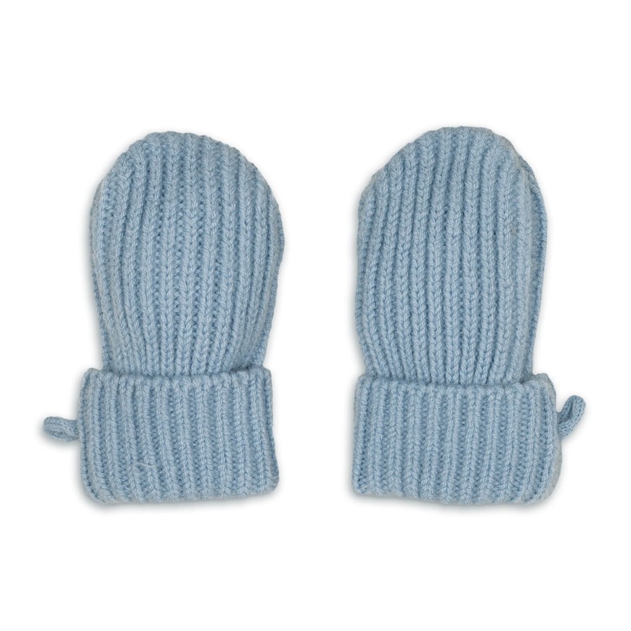 Rękawiczki dziecięce z wełny merino 100% - Blue Fogg / Lodger