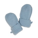 Rękawiczki dziecięce z wełny merino 100% - Blue Fogg / Lodger