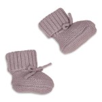 Buciki niechodki z wełny merino 100% - Rose / Lodger