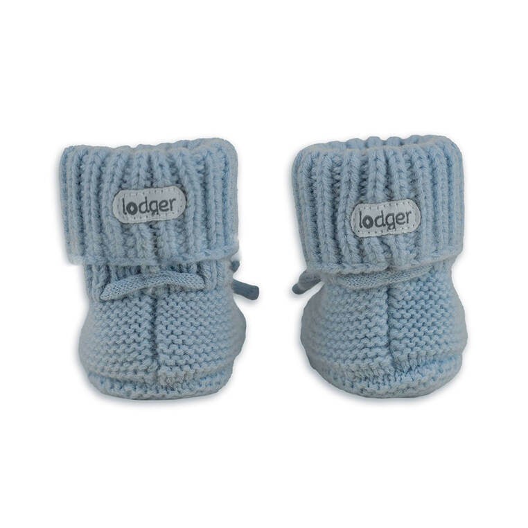 Buciki niechodki z wełny merino 100% - Blue Fogg / Lodger