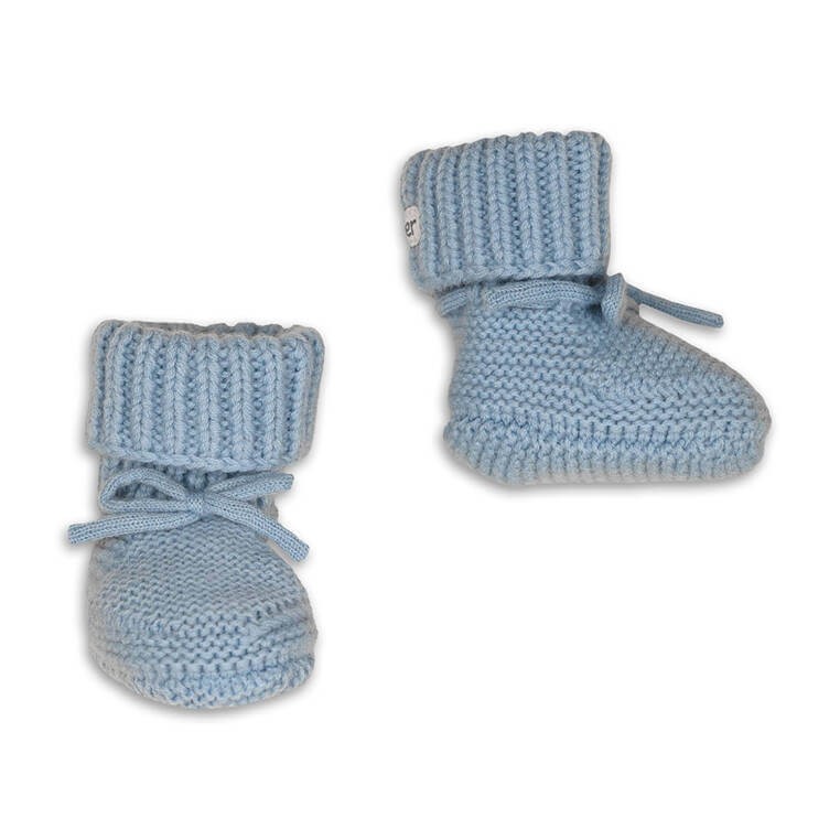 Buciki niechodki z wełny merino 100% - Blue Fogg / Lodger