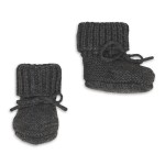 Buciki niechodki z wełny merino 100% - Pigeon / Lodger