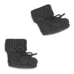 Buciki niechodki z wełny merino 100% - Pigeon / Lodger