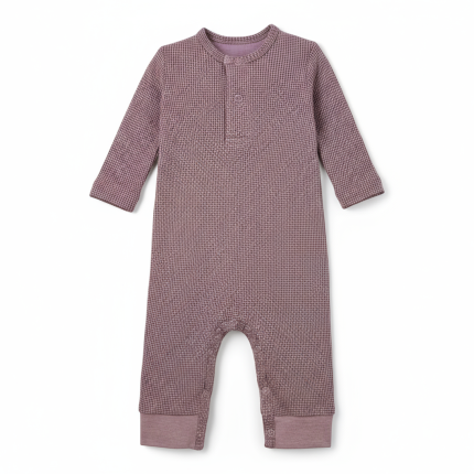 Pajacyk piżamka niemowlęca bawełniana Ciumbelle - Rose / Lodger