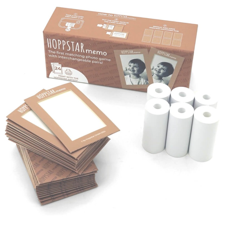 Gra Memo i Wkłady do Aparatu Artist 6 szt. / Hoppstar