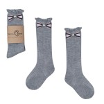Podkolanówki dziecięce - Szara Księżniczka Różne rozmiary / Mama's Feet