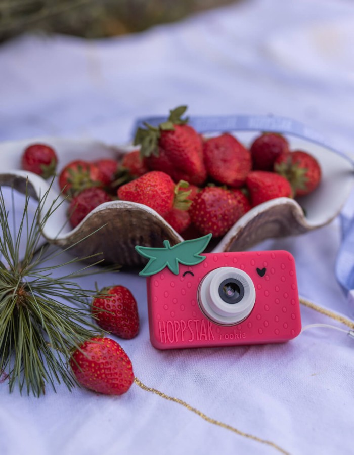 Aparat fotograficzny dla dzieci Rookie - Strawbella / Hoppstar