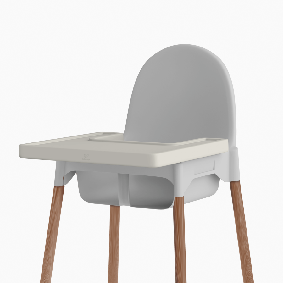 Mata silikonowa do krzesełka IKEA Antylop - Cream / Babysteps