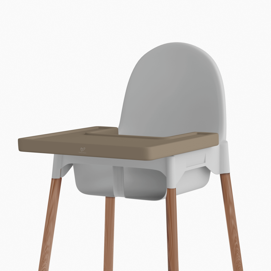 Mata silikonowa do krzesełka IKEA Antilop - Natural / Babysteps