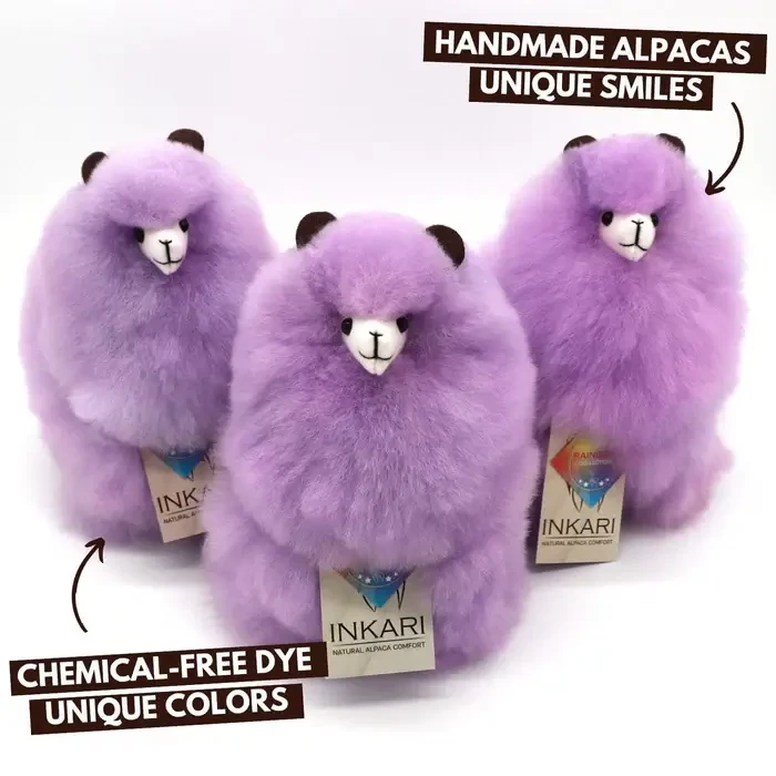 Maskotka Alpaka - Violet / Inkari