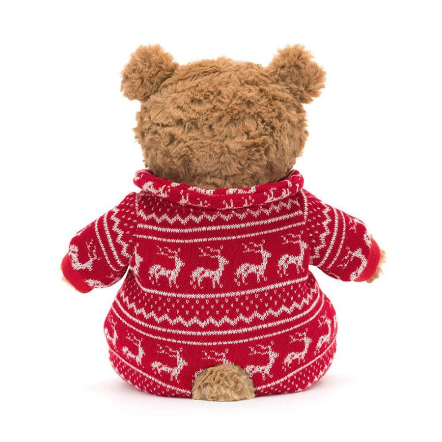 Miś Bartłomiej w Zimowej Piżamce 26 cm / Jellycat