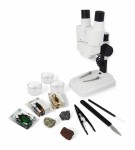 Mikroskop dwuokularowy 40 doświadczeń / Buki