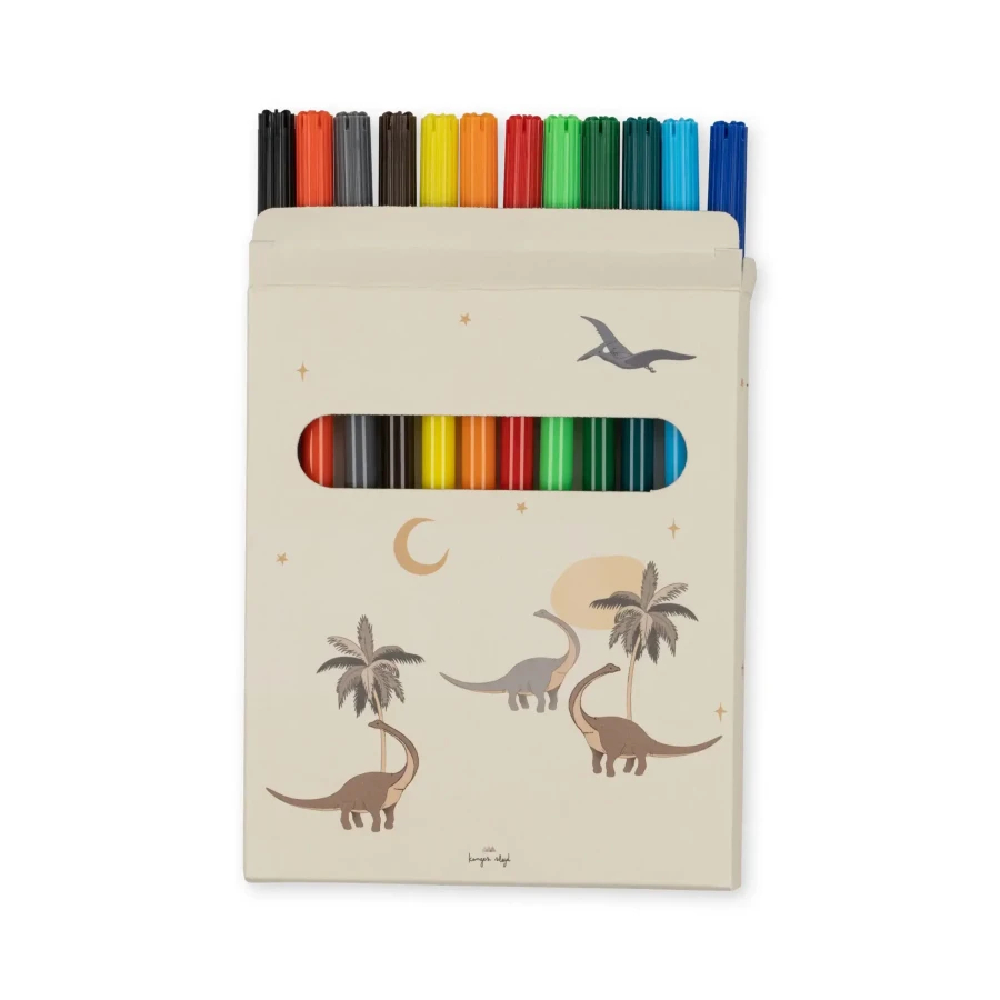 Zestaw artystyczny - dino / Konges slojd