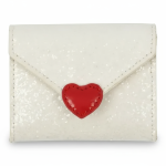 Kopertowy portfel dziecięcy - Cream Glitter / Konges slojd