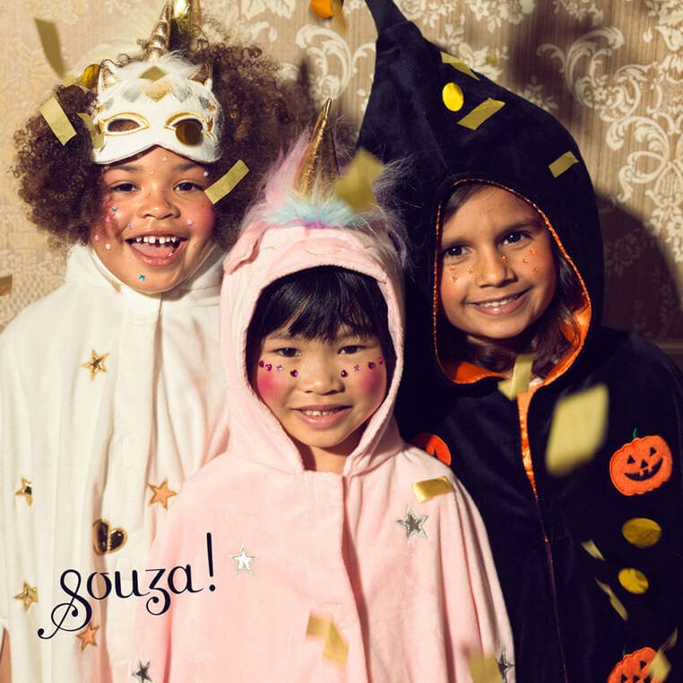 Peleryna na Halloween kostium dynia 4-8 lat / Souza!