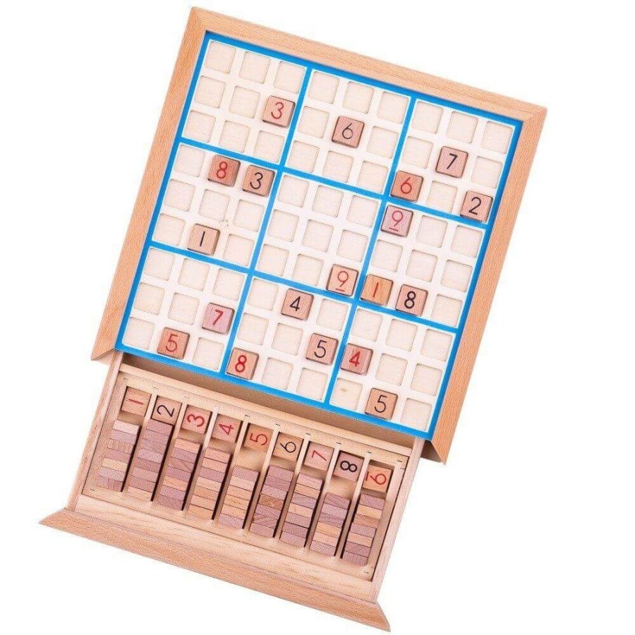 Drewniana gra Sudoku / Bigjigs Toys