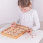 Drewniana gra Sudoku / Bigjigs Toys